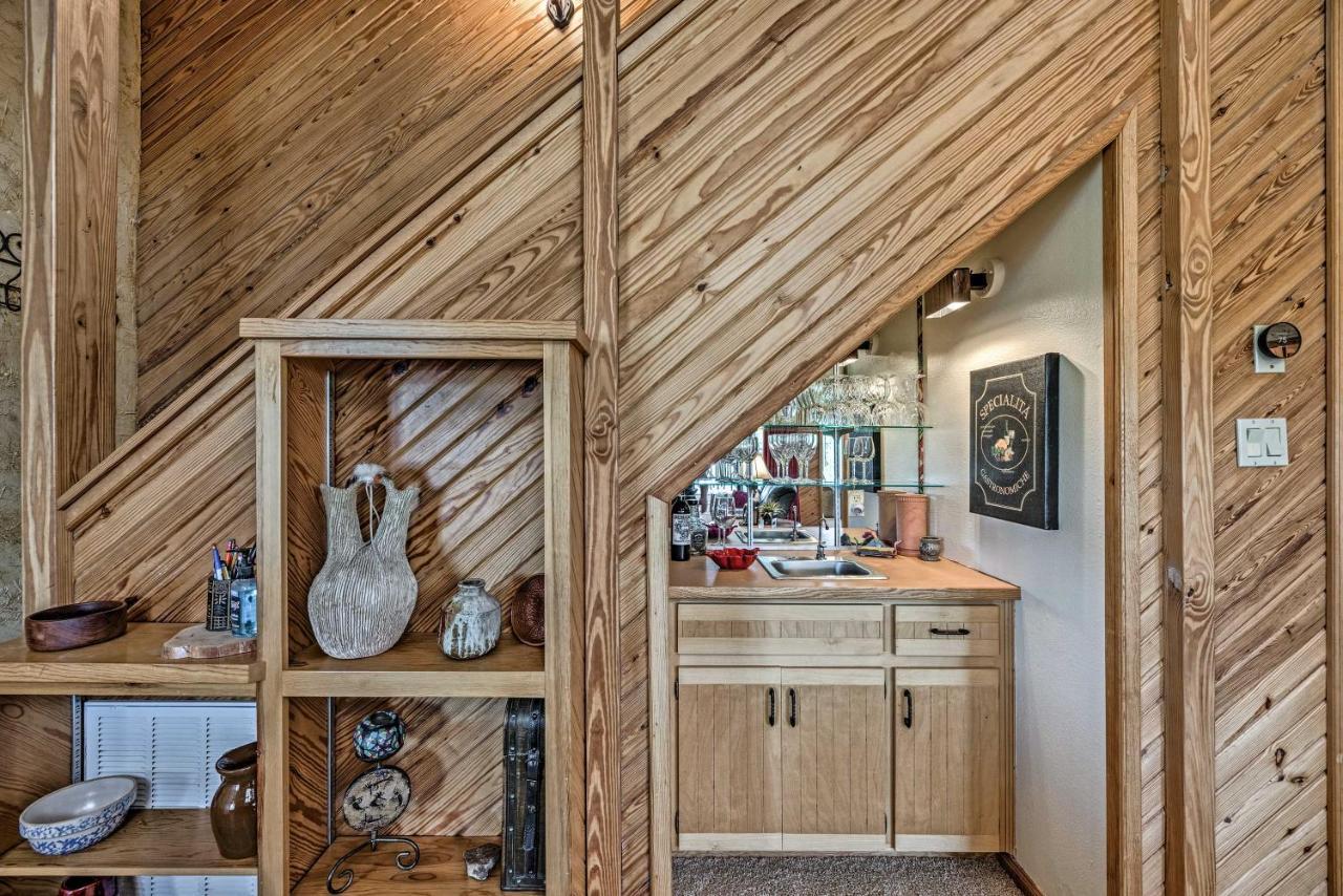 Cozy Ruidoso Cabin With Private Hot Tub And Large Deck Exterior foto