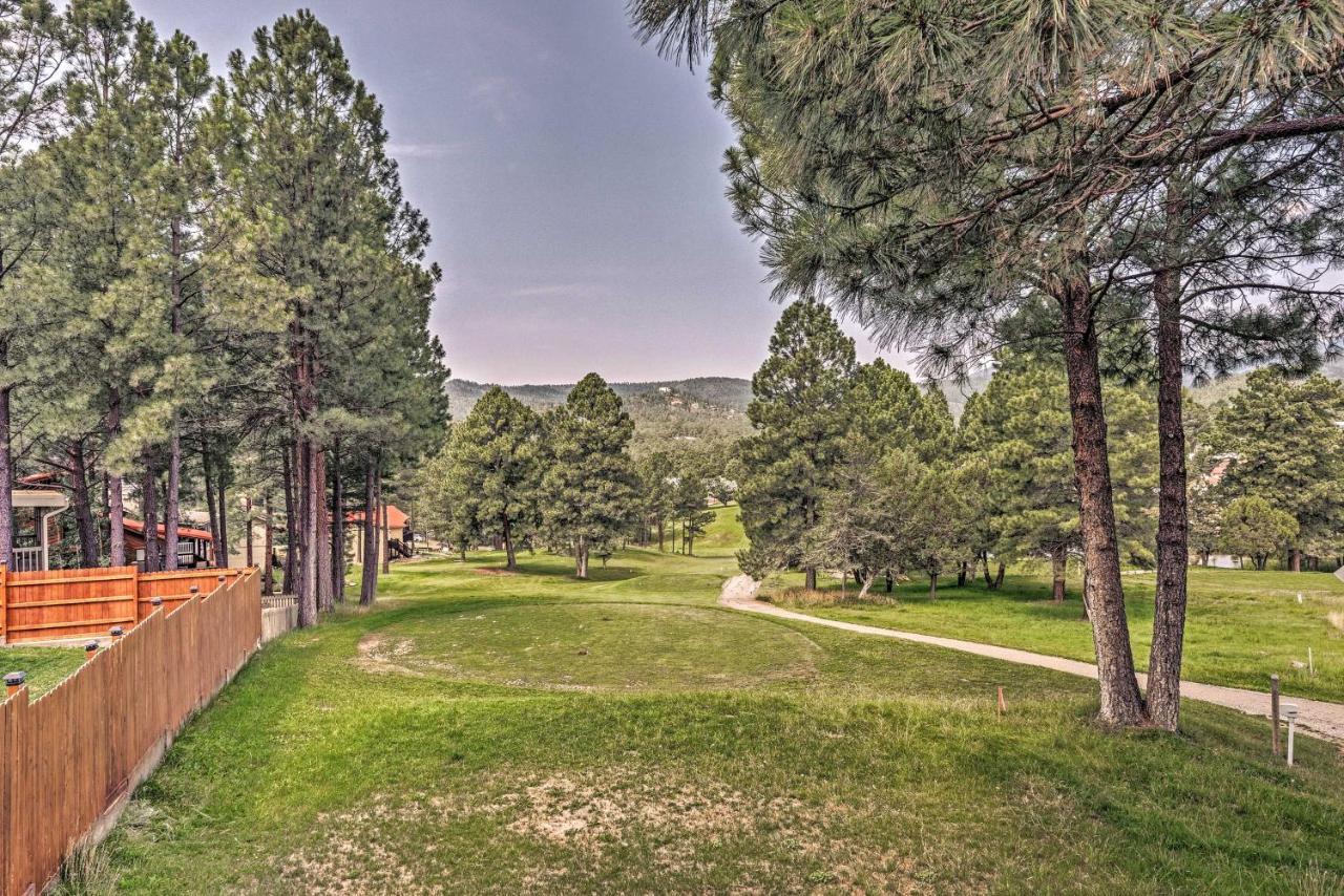 Cozy Ruidoso Cabin With Private Hot Tub And Large Deck Exterior foto